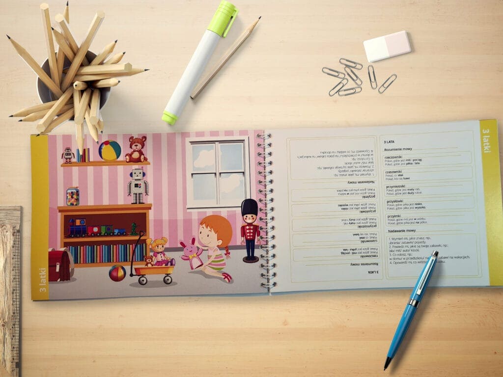 Kwestionariusz logopedyczny PIKOLO - diagnoza dzieci, badanie przesiewowe mowy, rozumienie i nadawanie mowy, 3 latki